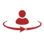 360 approach Icon
